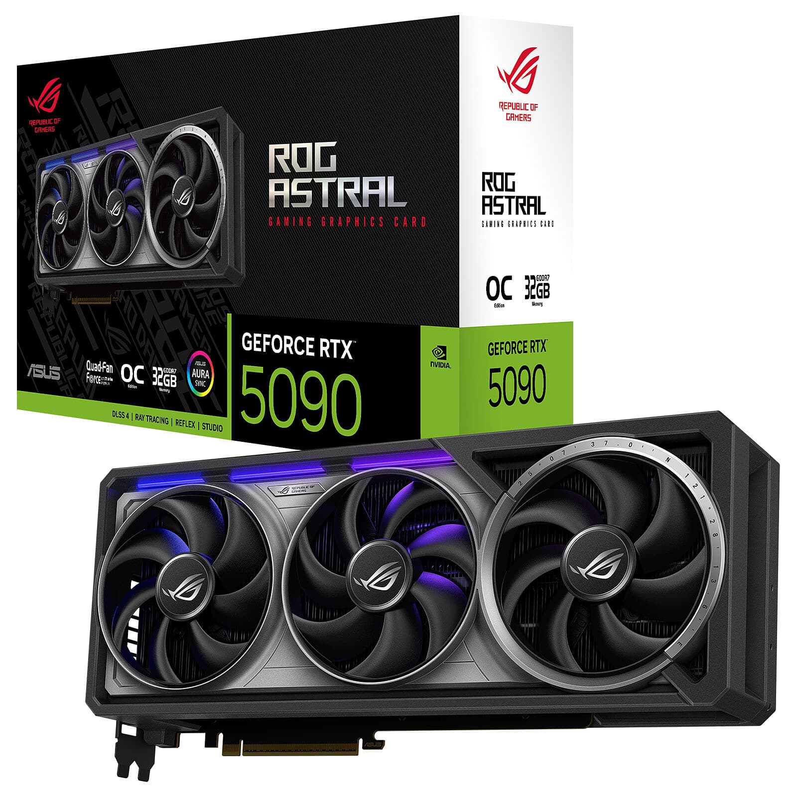 ASUS Asus Rog Astral RTX 5090 32GB GDDR7 OC Edition